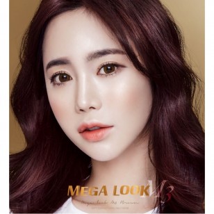 LENSME Mega Look M3 BROWN(月拋)